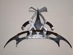 Bat’leth And/or Mek’leth Wall Display 3D Printer Model