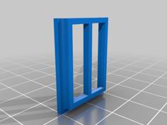 Sliding Door HO Scale 3D Printer Model