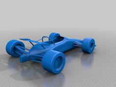 F1 Car Late ’60s 3D Printer Model