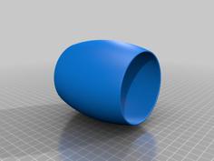 Large Dice Cup 3D Printer Model