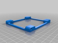 Tool Free 2.5″ To 3.5″ HDD/SSD Adaptor Mount ABS 3D Printer Model