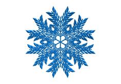 Leafy Snowflake In BlocksCAD 3D Printer Model