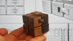 Ripple Infinity Cube (Fidget Cube) 3D Printer Model