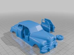 1950 Plymouth Deluxe Club Coupe 3D Printer Model