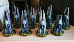 Mysterious Monolith: Objective Marker For Tabletop War Games 3D Printer Model