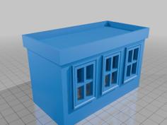 House For Dioramas 3D Printer Model