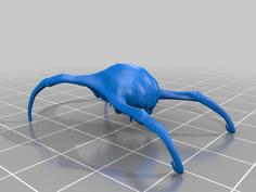 Half-Life 2 Poison Headcrab: Low And High Resolution 3D Printer Model