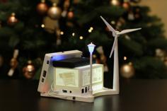 Renewable Energy Demonstration Raspberry Pi Cabinet 3D Printer Model