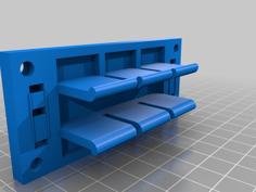 Wago Terminal 221 Holder / Wago Klemmenhalter Für 221 3D Printer Model