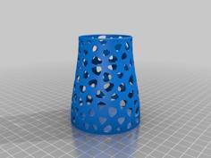 Voronoi Pen And Pencil Holder 3D Printer Model