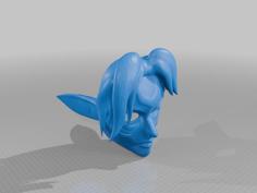 Fierce Deity Mask 3D Printer Model