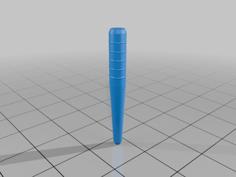 Cribbage Peg 3D Printer Model