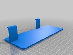 Wall Mount For Wingman Death Ray 3D Printer Model