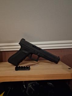 Glock Dovetail 2 Picatinnyrail 3D Printer Model