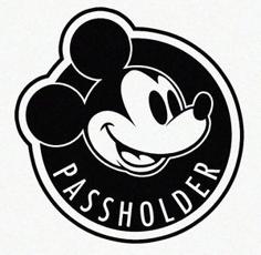 Disney Passholder Logo 3D Printer Model