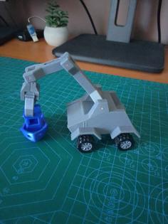 Colobot Wheeled Grabber 3D Printer Model