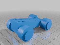 Car With Face 3D Printer Model