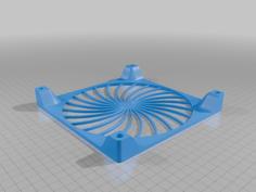 180mm Fan Or 2x180mm Fan Cooling Table 3D Printer Model