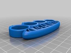 Romantic Knuckle Duster (Love Hurts) 3D Printer Model