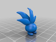 Oddish / Gloom / Vileplume (Pokemon 35mm True Scale Series) 3D Printer Model