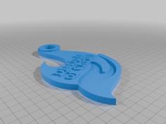 Disciple Of Christ Keychain 3D Printer Model