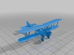 RAF BE2.C (1/144) 3D Printer Model