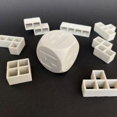 Balance Tetris Alternative Die 3D Printer Model