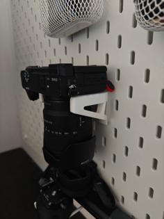 Skadis Sony Camera Holder 3D Printer Model