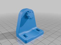 Blind Roller Bracket + End Cap 3D Printer Model