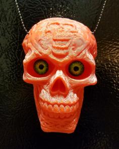 Celtic Skull Necklace 3D Printer Model