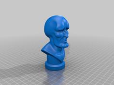 Handsome Squidward 3D Printer Model