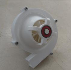 Centrifugal Compressor With Bearing Support And Screw Holes 3D Printer Model