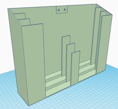 Zeitungsständer Journal Stand Holder Wandhalter 3D Printer Model