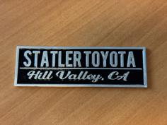 Statler Toyota Emblem 3D Printer Model