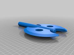 Battle Axe 3D Printer Model