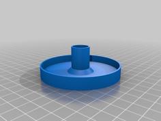 14mm Bowl Stand With Catch Tray 3D Printer Model