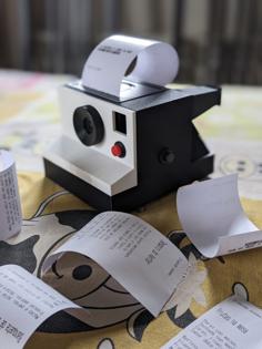 Polaroid Custom Camera 3D Printer Model