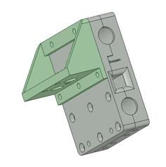 E3D Chimera / Cyclops Mount For Prusa I3 X-Axis Carriage Upgrade 3D Printer Model