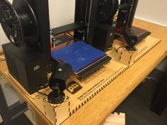 Laser Cut Printrbot Metal Plus – 3D Printer Base With Camera Mount