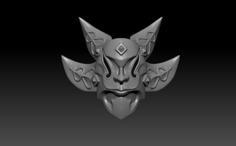 Gregorovic Mask 3D Printer Model