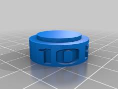 Stackable Miniature Height Indicators 3D Printer Model