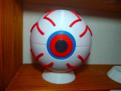 Eye Ball (Auto-Opening Poke Ball) 3D Printer Model