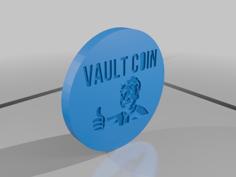 Vault Coin 3D Printer Model