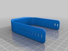 Fitbit One Adjustable Wristband 3D Printer Model