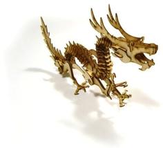 LaserCut – 3D Puzzle Dragon