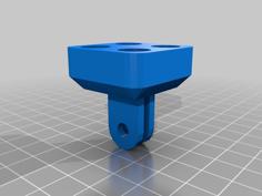 Nebula Camera GoPro Adapter Mount 3D Printer Model