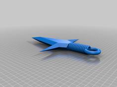 Ninja Kunai 3D Printer Model