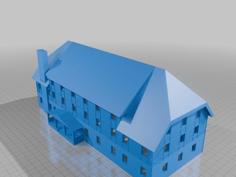 Izaak Walton Inn (N Scale) 3D Printer Model