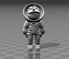 Barney Astronaut 3D Printer Model