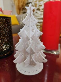 Christmas Tree Card 3D Printer Model